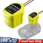for Power Wheel Adapter for Ryobi 18V Li-Ion Ni-MH Battery Dock with 14 AWG Wire