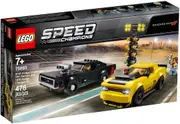 LEGO 75893 Speed Champions 2018 Dodge Challenger SRT Demon 1970 Dodge Charger