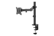 Goobay Single Computer Monitor Desk Mount Flex 43-81cm Black Desk Mountable