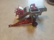Vintage Ertl Collectibles Diecast Case Pull-Type Combine, Have been displayed