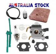 Carburetor for STIHL FS38 FS45 FS46 FS55 KM55 FS85 Air Fuel Line Filter