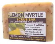 Soap Scrub Bar (Lemon Myrtle) - 140g