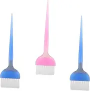 ADOCARN 3pcs Hair Dyeing Tools Ergonomic Hair Tinting Brushes Flexible Applicators