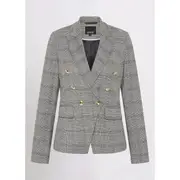 Love Maze Check Blazer