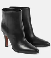 [The Row] The Row Prudens leather ankle boots AU 6 black