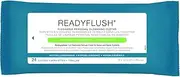 3 Pack Medline ReadyFlush X-Large Premoistened Personal Hygiene Flushable Wipes,8 x 12 in, 3 Refill Packs of 24 Cloths Each
