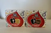 2 McDonald's Happy Meal Toys ROBLOX PET SIMULATORs Chick & Monkey Unopened