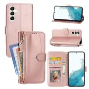 For Samsung Galaxy A35 5G Leather Case Crossbody Phone Cover Zipper Pocket