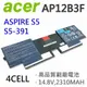 ACER 宏碁 AP12B3F 4芯 日系電芯 電池 AP12B3F 4ICP4/67/90 S5 S5-391 BT.00403.022
