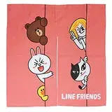 在飛比找遠傳friDay購物優惠-【享夢城堡】LINE FRIENDS HI!我在這裡門簾