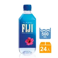 在飛比找Yahoo奇摩購物中心優惠-FIJI斐濟 天然深層礦泉水(500mlx24瓶)