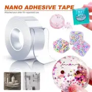 DIY Handmade Blow Bubble Toy Bubble Nano Tape Waterproof Reusable Double Sided T