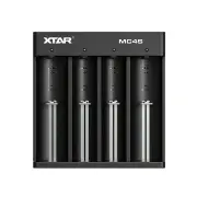 XTAR MC4S USB Type-C Input Li-ion & Ni-MH Battery AAA AA Charger 4-slot Battery Charger for 3.6V 3.7V Flashlight's 18650