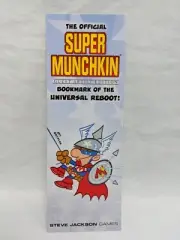 Super Munchkin The Official Bookmark Of The Universal Reboot! Promo