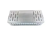 Empty Case Sterilization Box with 2 Trays Surgical Veterinary Stainless Steel
