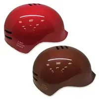 在飛比找樂天市場購物網優惠-日本 iimo 新版兒童安全帽(紅/棕)