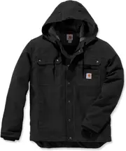 Carhartt Bartlett, textile jacket , color: Black , size: S