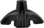 Vaguelly Self Standing Prong Cane Tips Durable Rubber Base for Walking Poles Skid Design for Stability Grass Gravel and Wear Resistant Replacement Tips for Enhanced