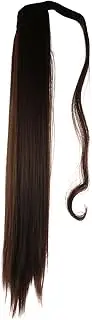 SAFIGLE Wavy Curly Synthetic Hair Ponytail Extension Easy Clip Hairpiece for Natural Look Heat Resistant Design for Daily Wear and Special Occasions Color