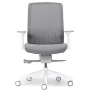 Aveya Task Chair- White Frame Chair