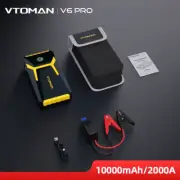 V6 Pro Car Jump Starter Power Bank 2000A Car Battery Charger Auto Emergency Boos