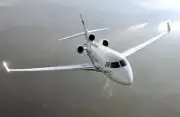 Dassault Falcon 7X French Long Range Business Jet Mahogany Wood Model Large New
