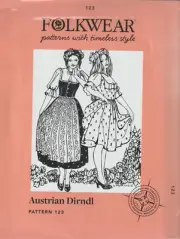 #123 Folkwear Austrian Dirndl