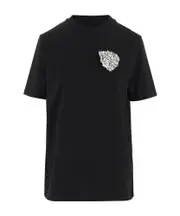 Jil Sander Leaf-Embellised T-Shirt S,XS Black