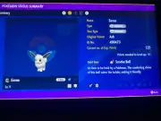 Pokemon Scarlet And Violet Shiny Eevee 6IV Battle Ready Fast Delivery
