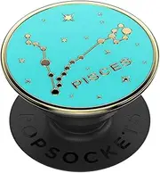 PopSockets Phone Grip with Expanding Kickstand, Adhesive Grip, Enamel - Zodiac Pisces