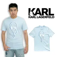 在飛比找蝦皮商城精選優惠-KARL 卡爾拉格斐 LAGERFELD 男生老佛爺 純棉 