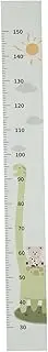 ORFOFE Giraffe Bear Height Measure Wall Decal Growth Chart Ruler for Bedroom Nursery Decoration Easy to Apply Cloth Sticker for Childrens Height Measurement Adorable Home Decor