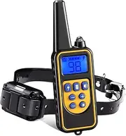Dog Training Collars with Remote - Shock Collar for100% Waterproof Training Correction Modes, Shock, Vibration, Beep