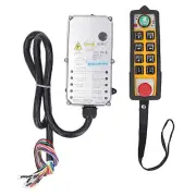 Industrial Remote Control Hoist Crane Lift Button Switch w/ Emergency Stop 24V