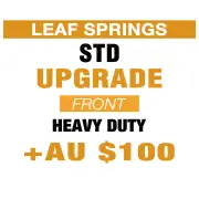 Upgrade Option - Front EFS Heavy Duty Leaf Springs - Purchase with Lift Kit