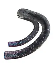 Supacaz Super Sticky Kush - Star Fade Oil Slick + Oil Slick Plugs