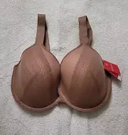 SPANX Bra-LLelujah Illusion Lace Cafe Au Lait Vin Rose Underwire Bra 38 DD