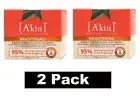 2 x A'kin AKIN 60g BRIGHTENING GLOW CLAY MASK BRAND NEW
