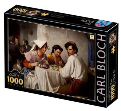 Puzzle 1000 elementów. Carl Bloch, Spotkanie w restauracji