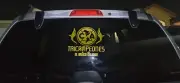 CLUB AMERICA AGUILAS CAMPEON 2024, CUT DECAL STICKER AMARILLO 10"X 9"