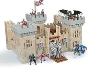 Papo 60002 Weapon master castle The MEDIEVAL ERA Figurine, multicolour