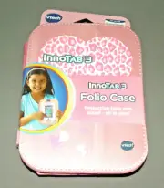 Innotab 3 Pink Heart Folio Protective Case Vtech NEW Accessories