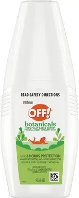 OFF Plant Based Active Personal Insect Repellent Spay 95 Ml