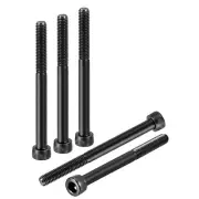 M5-0.8x60 Socket Head Cap Screw - 25Pack - Carbon Steel Screw - Black