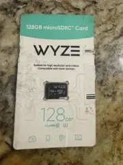 NEW WYZE 128gb microSDXC Card Class 10 - WYZEMSD128C10