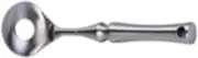 Non-Stick Meatball Spoon Ice Cream Melon Baller Scoop Kitchen Tools,Stainless Steel Scoop Stainless Steel Meatball Scoop Press Meatball Maker Meatball Tool(Color:Silver,Size:2.6x6.5x27cm)
