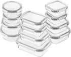 Versatile Meal Prep Glass Containers Set - 24 BPA Free, Oven & Microwave Safe