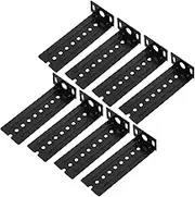 ASAKKURA 1 Set Shaped Keyboard Slide Out Tray Rack Heavy Duty Bracket Replacement for Office Use Stable Movement with Noise Reduction Design for Enhanced Productivity