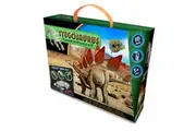 Heebie Jeebies Stegosaurus Fossil Paleontology Kit Kids Science Toy Set 5+
