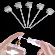 10× Perfume Bottle Decant Nozzle Cap Caps Nozzles Atomizer Spray Refill Tools